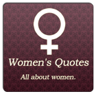 Women's Quotes أيقونة