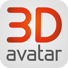 3D avatar body icono