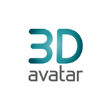 3D avatar feet icon