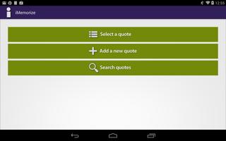 برنامه‌نما iMemorize عکس از صفحه