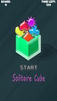 Solitaire Cube Affiche