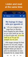 Bible in Djimini - with audio poster