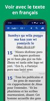 Bible en Djimini avec audio captura de pantalla 2