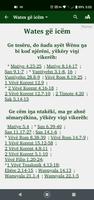 La Bible en langue wamey (coniagui, Konyagi) ảnh chụp màn hình 2