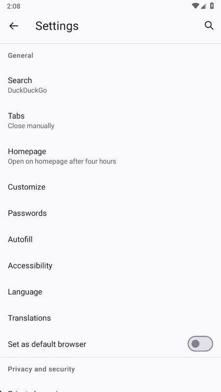 IronFox screenshot 8