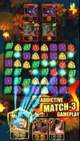 Heroes of Elements:  Match 3 RPG Puzzles Battle Affiche