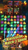 Heroes of Elements:  Match 3 RPG Puzzles Battle Plakat