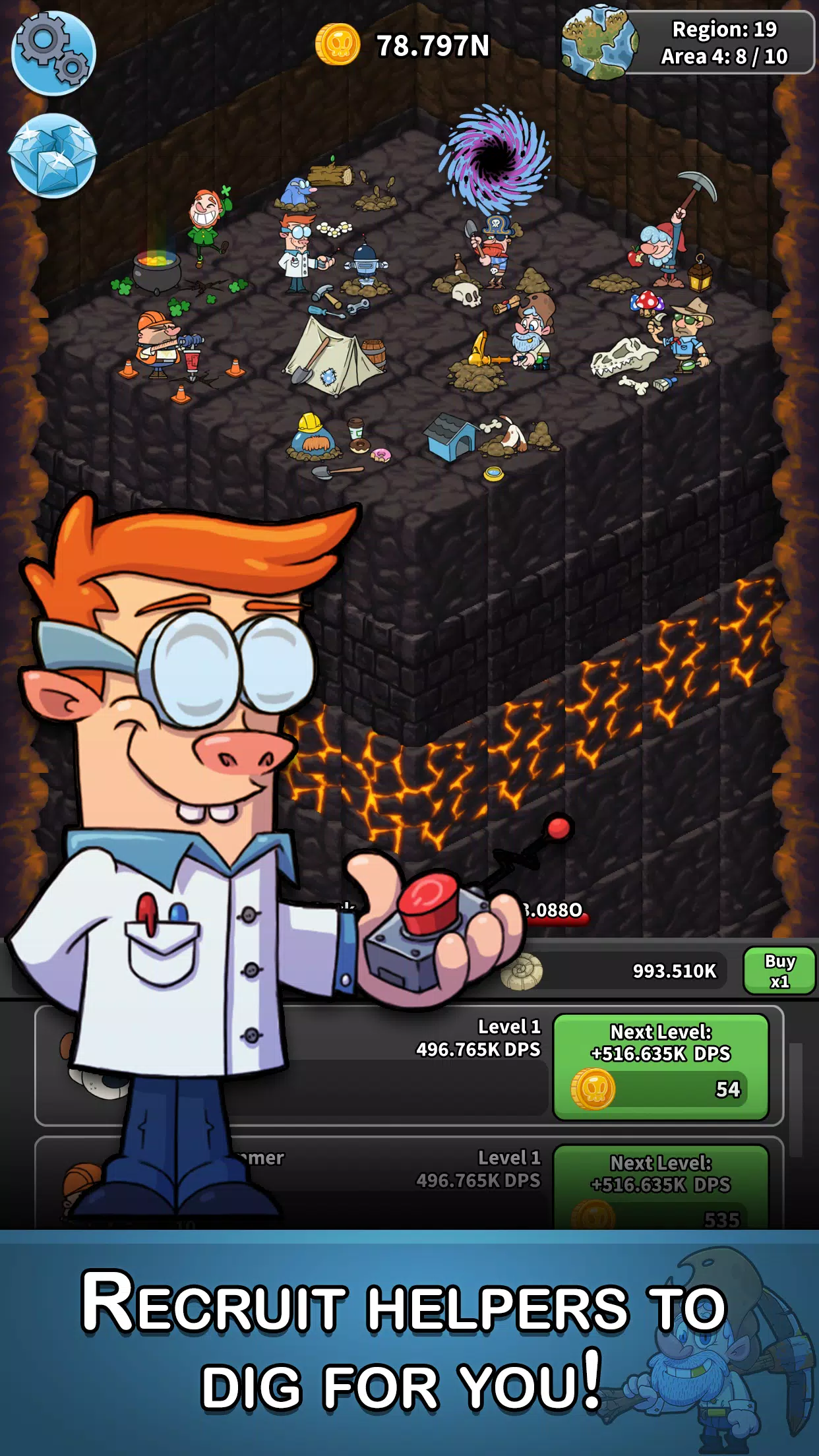 Idle Miner Gold Clicker Games android iOS apk download for free-TapTap