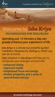 Isha Kriya poster