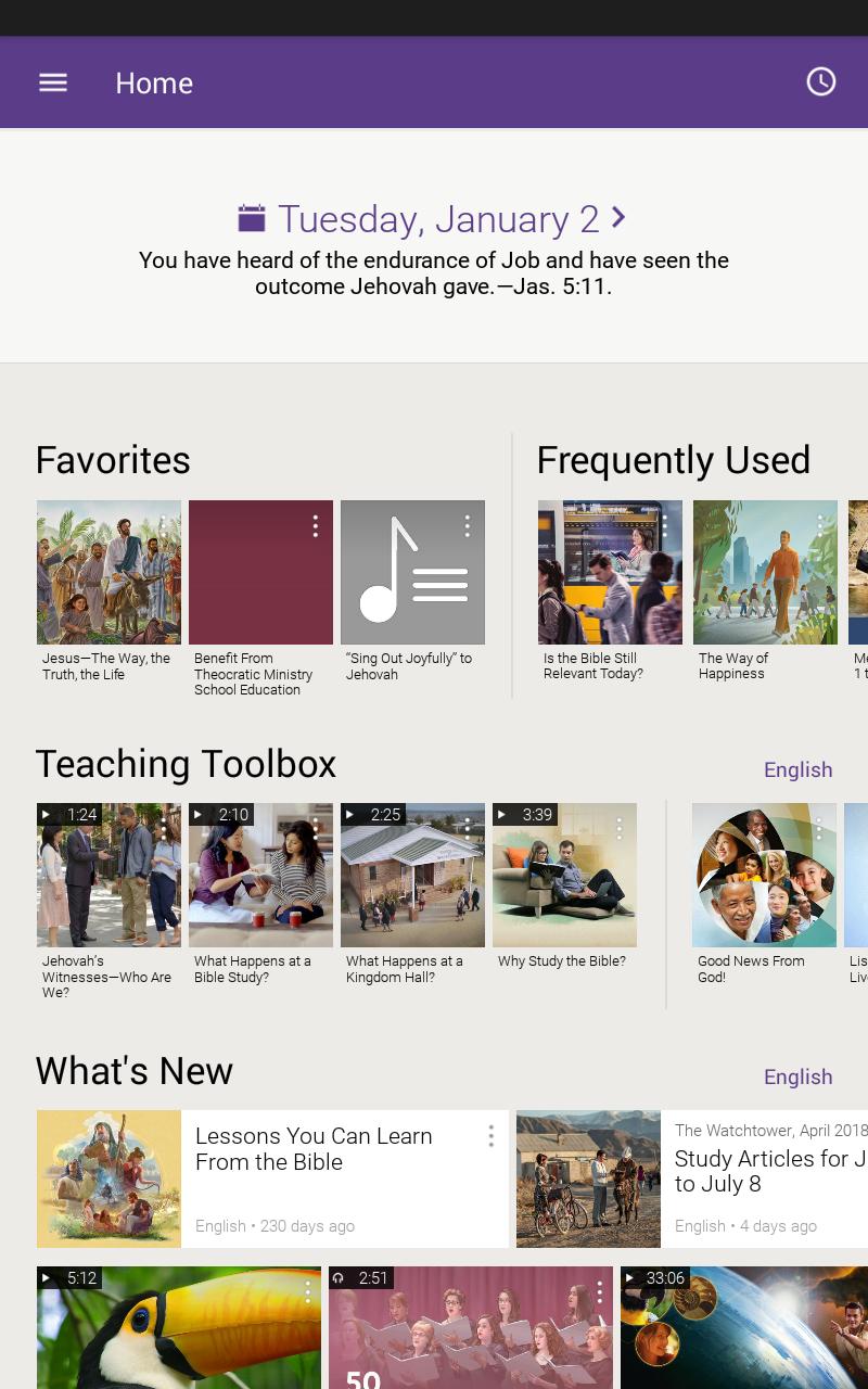 JW Library screenshot 1