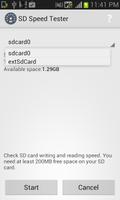 SD Speed Tester تصوير الشاشة 1