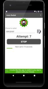 Auto Redial (Dual sim, No Ads) スクリーンショット 1