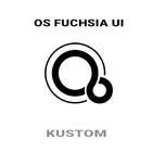OS Fuchsia UI Kustom Pro/Klwp ícone