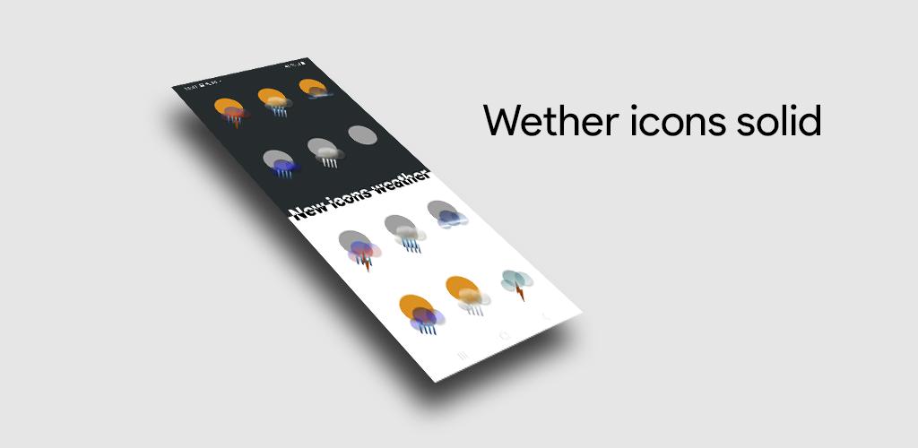 Icons weather solid kwgt Latest Version 1.2 for Android