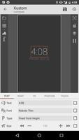 KLCK Kustom Lock Screen Maker ภาพหน้าจอ 1