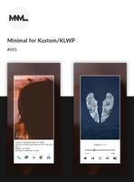 Minimal for Kustom/KLWP Ekran Görüntüsü 3