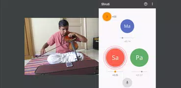 Shruti Carnatic Tuner