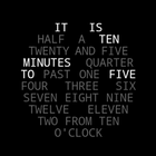 Word Clock Watch Face icon