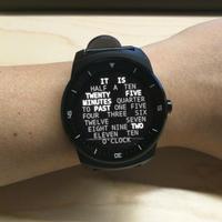 Word Clock Watch Face screenshot 2