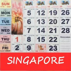 Singapore Calendar 2025