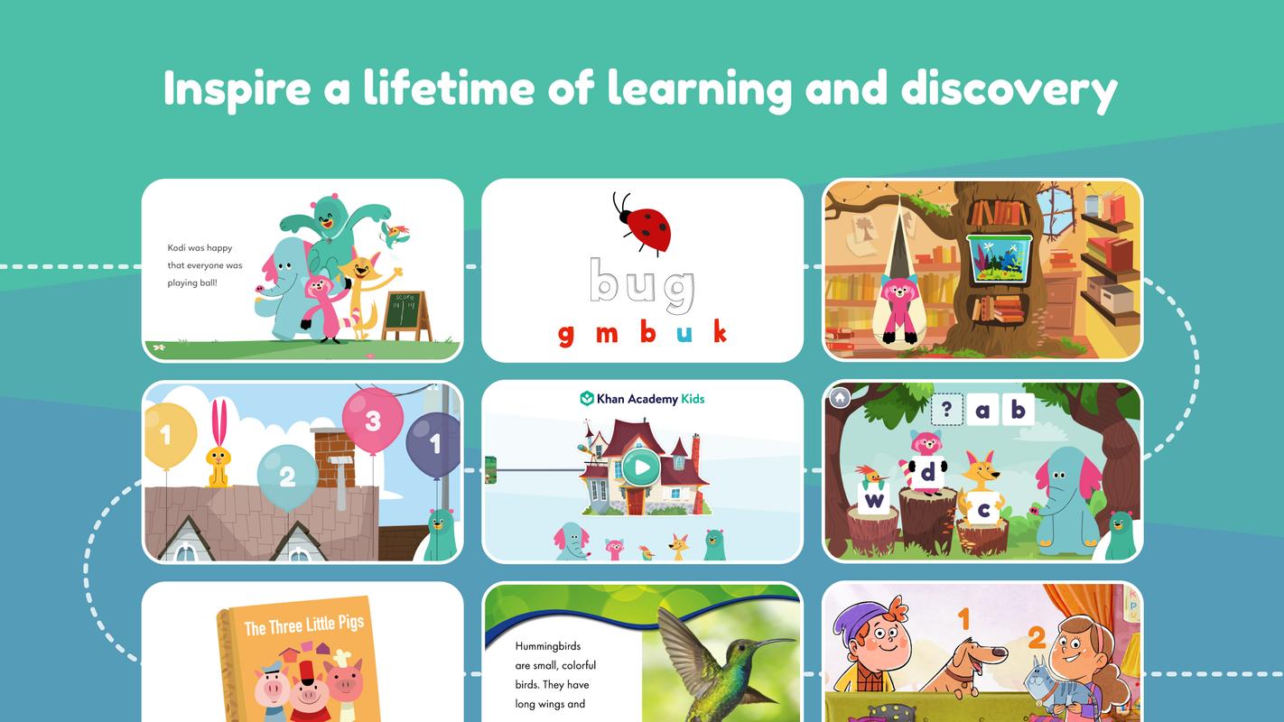 Khan Academy Kids: Free educational games & books for ...