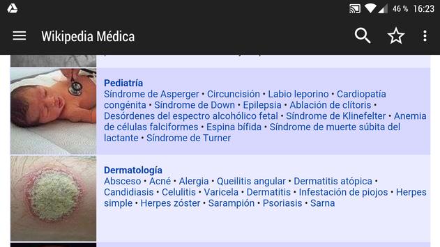 WikiMed - Wikipedia Médica Offline screenshot 3