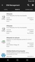 Kiwix, Wikipedia offline Plakat