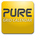 Pure Grid calendar widget