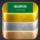 Saudi Arabia Daily Gold Price-icoon