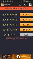 Poster Qatar Daily Gold Price