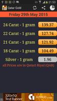 Qatar Daily Gold Price syot layar 1