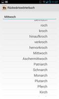 Rückwärtswörterbuch ảnh chụp màn hình 2