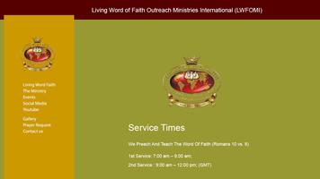 Living Word of Faith OMI captura de pantalla 1