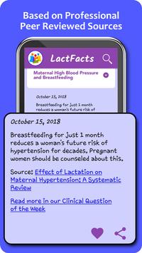 LactFacts:Latest Facts From Breastfeeding Research screenshot 1