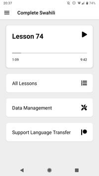 Language Transfer screenshot 2