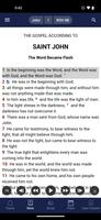 Catholic Study Bible App تصوير الشاشة 2