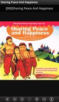Sharing Peace And Happiness Affiche