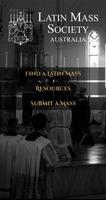 Latin Mass Society Australia Affiche