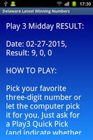 Delaware winning numbers スクリーンショット 1