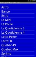Québec Résultats De Loterie plakat