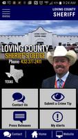 Loving County TX Sheriffs Office Plakat