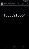 My Phone Number Cartaz