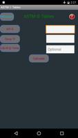 ASTM Oil conversion Tables پوسٹر