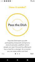 Pass the dish plakat