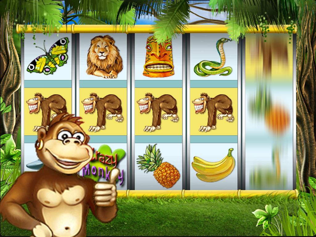 игровой автомат обезьяны crazy monkey