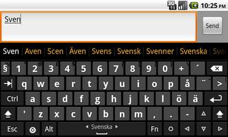 Swedish dictionary (Svenska) ポスター