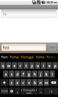 برنامه‌نما Portuguese dict (Português) عکس از صفحه