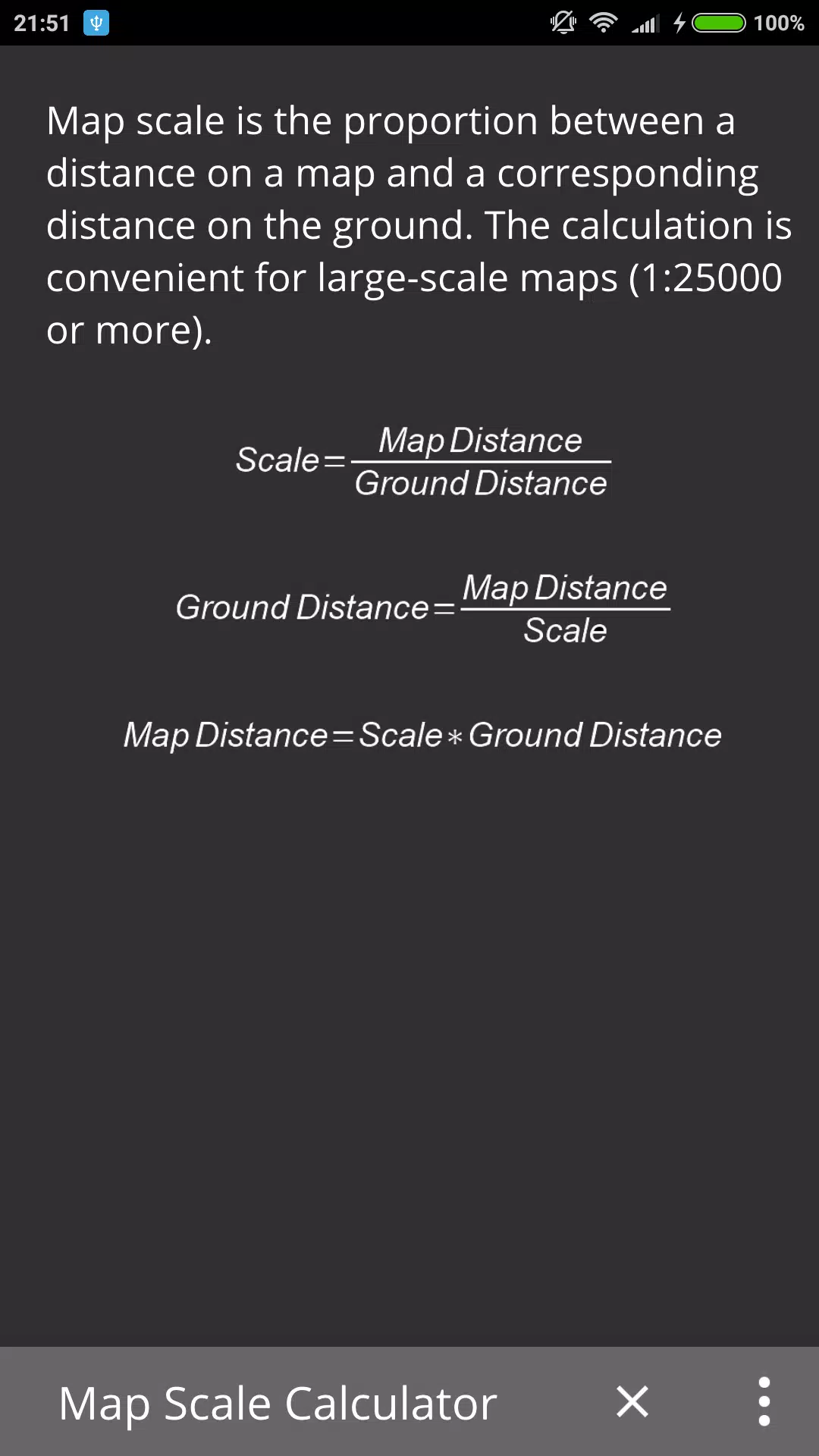 Map Scale Calculator APK for Android Download