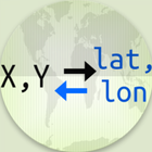 Lat/Long & UTM icône