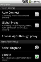 ProxyDroid اسکرین شاٹ 1